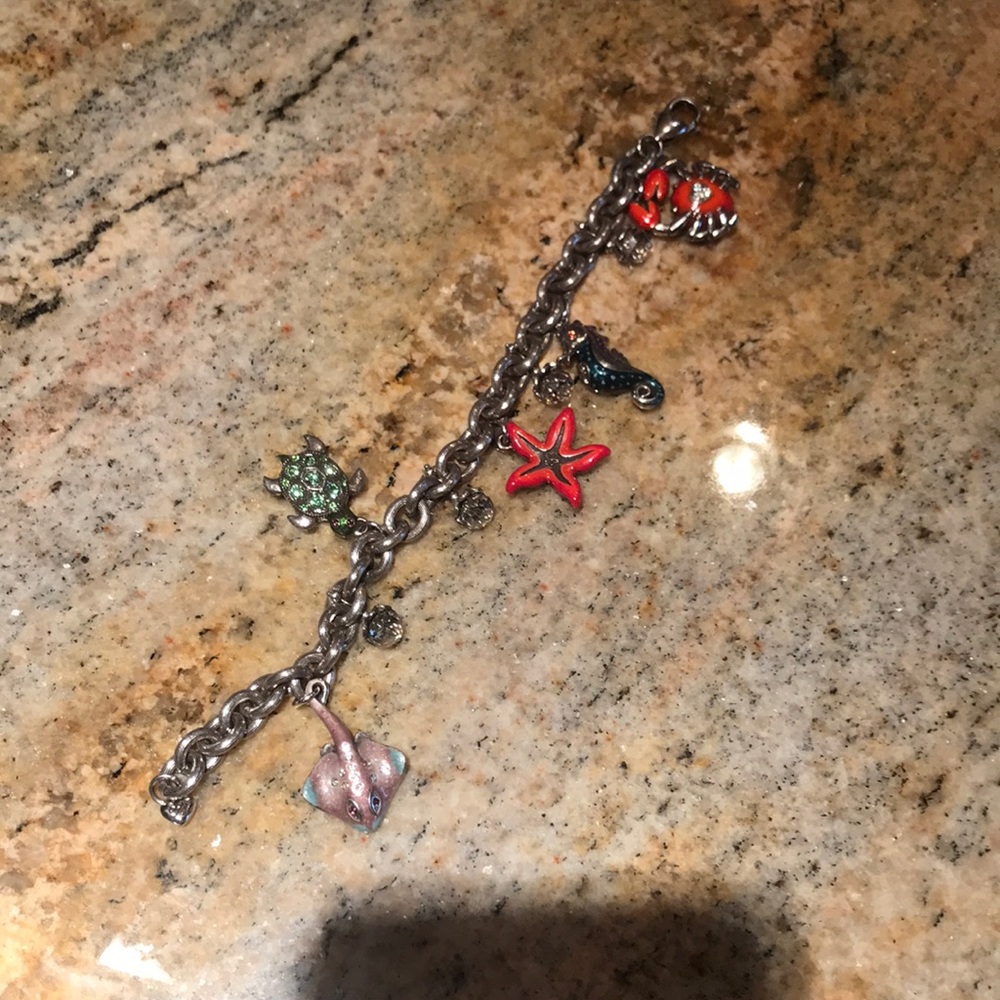 Authentic BRIGHTON OCEAN MARVELS Silver BRACELET